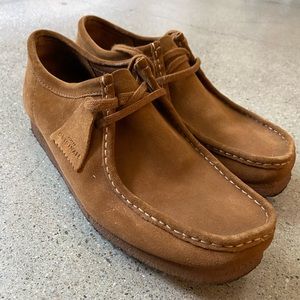 Clarks Wallabee Cola brown suede US 12